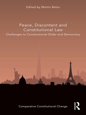 cover image of Peace, Discontent and Constitutional Law